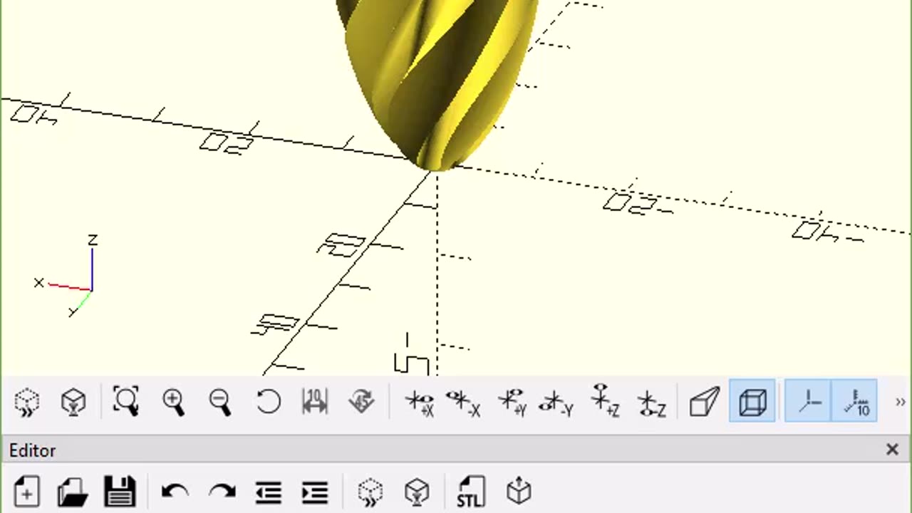 OpenScad: Projection cut