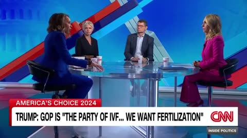 Trump declared himself 'father of IVF' at town wall with all-female audience