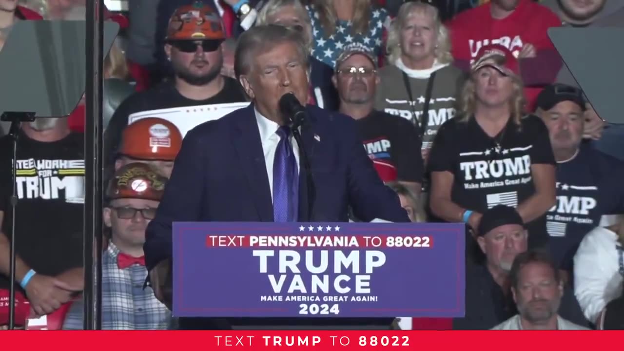 THANK YOU, PENNSYLVANIA! WE ARE GOING TO MAKE AMERICA GREAT AGAIN!