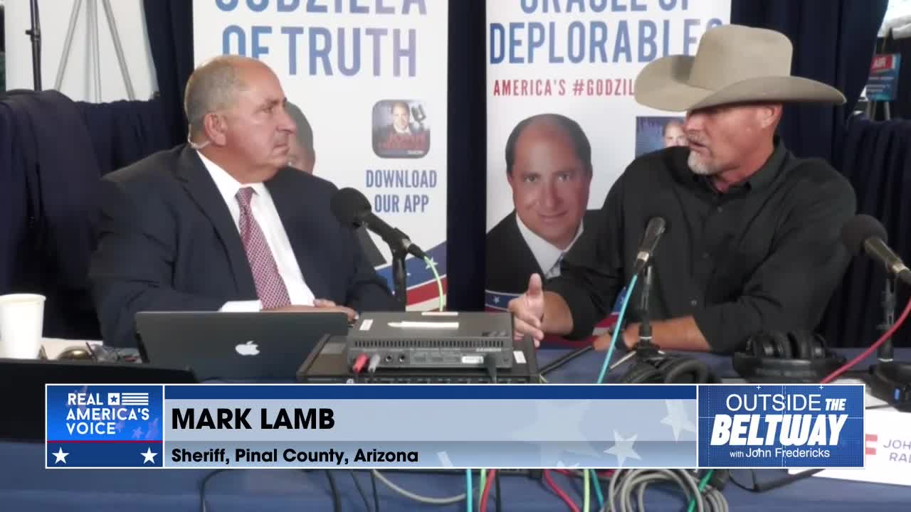 Sheriff Mark Lamb: AZ fighting MEX cartels and Biden's unholy alliance inland