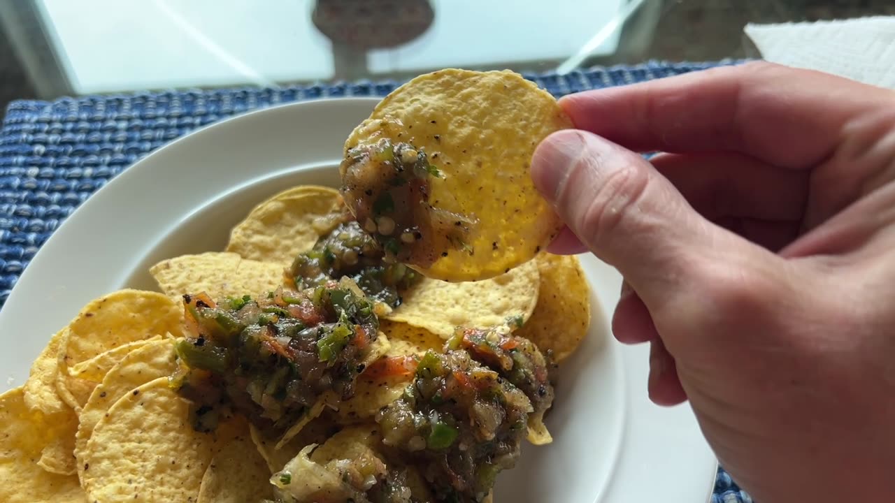 Cooking with Chef Steve: Enjoying My Salsa on Chips