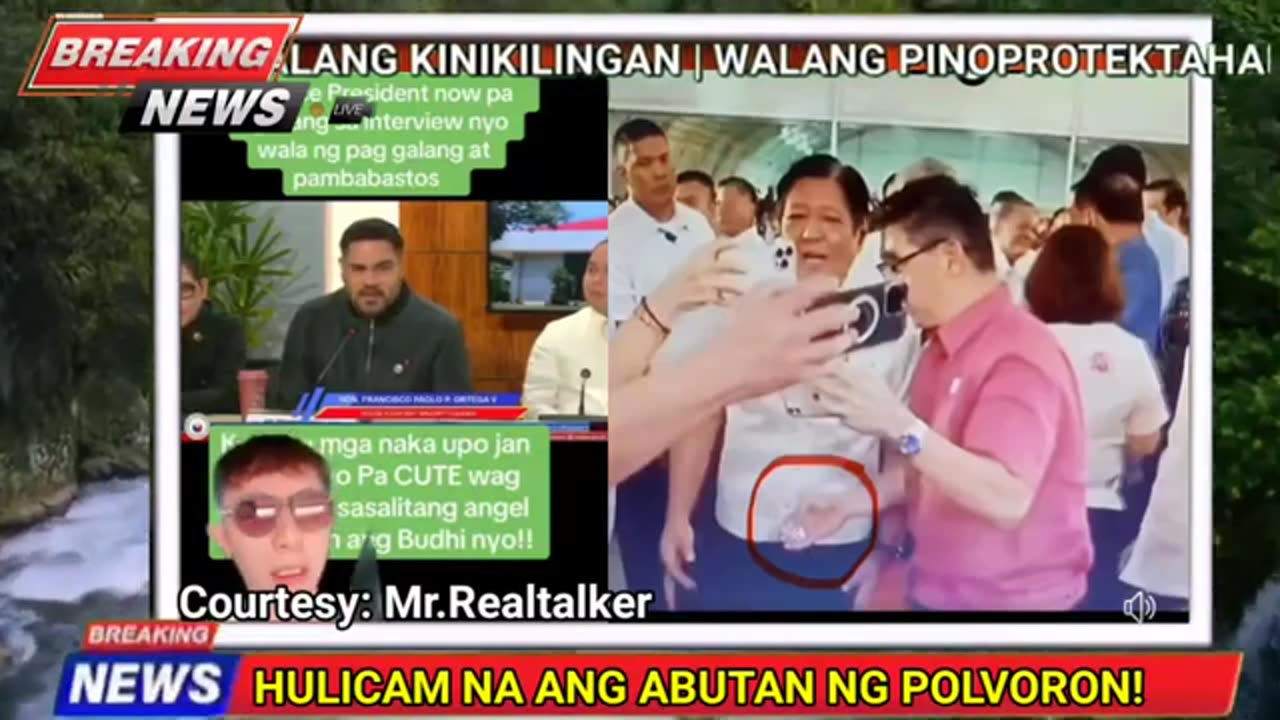 BBM INABUTAN NG SHÁBU SA KAMAY? HULICAM! DI NA MAITATANGGI PA SA VIDEO!