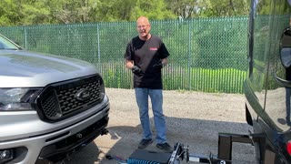 Blue Ox Flat Tow Set Up 2020 Ford Ranger.