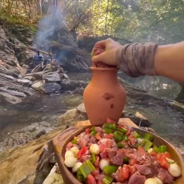 Trending persian recipe :"kooze kabab" try it and injoy