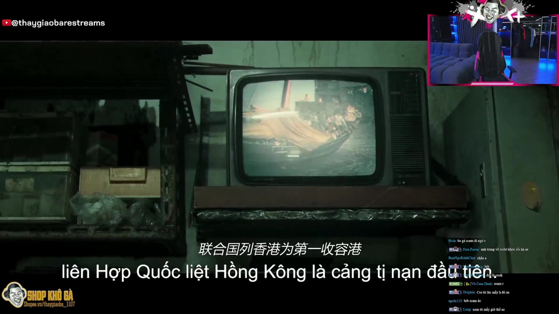 THAY GIAO BA XEM PHIM: CUU LONG THANH TRAI