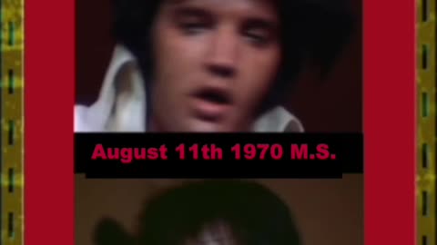 Elvis-"One Night" August 1970 Side by Side