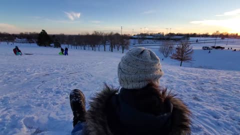 Winter Sledding