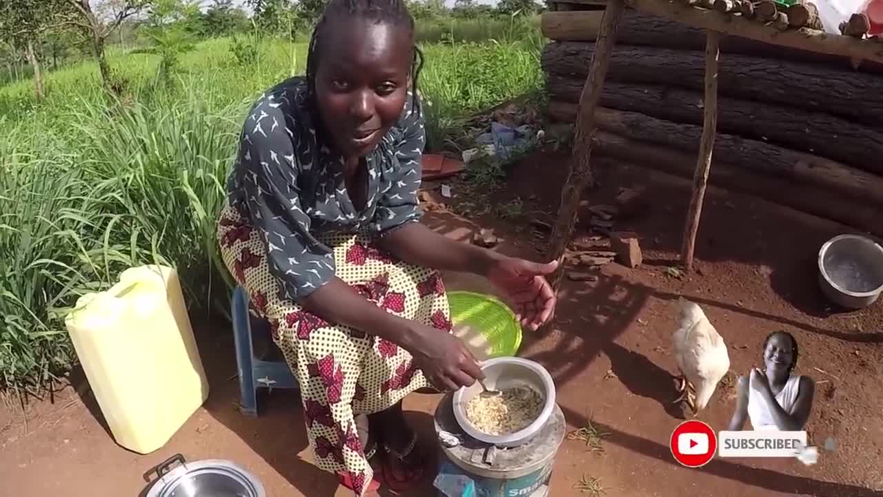 Making Our Sweetest Village Snacks//Simsim Balls//African Village Girl's Life