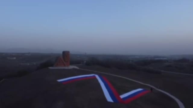 Action in support of Russia from Artsakh (Nagorno-Karabakh Republic)