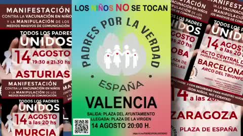 Sabado, 14 de agosto, manifestaciones en toda España. - Por nuestros hijos!!!