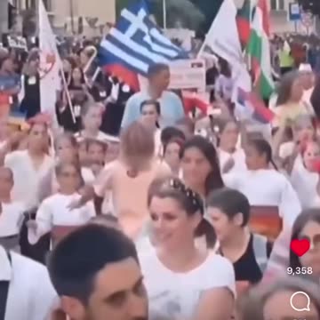A 'Pride of Family' Parade Held in Serbia