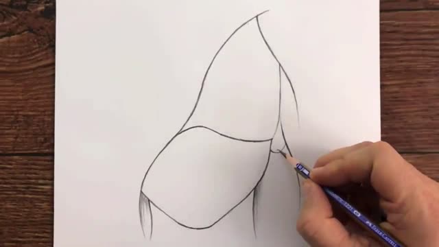 Draw Shadows On A Girl's Neck And Hair