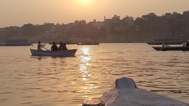 Sunset view of Indian river