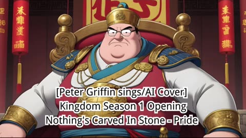 [Peter Griffin sings/AI Cover] Kingdom Season 1 Opening Nothing's Carved in Stone - Pride