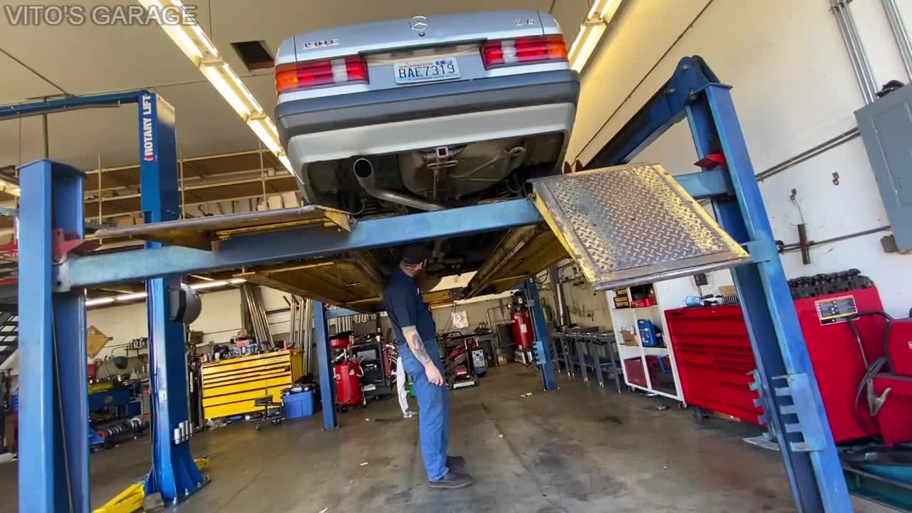 This 1992 Mercedes 190E is Like a Newborn Baby Again!! Completely Detailed and Fixed !