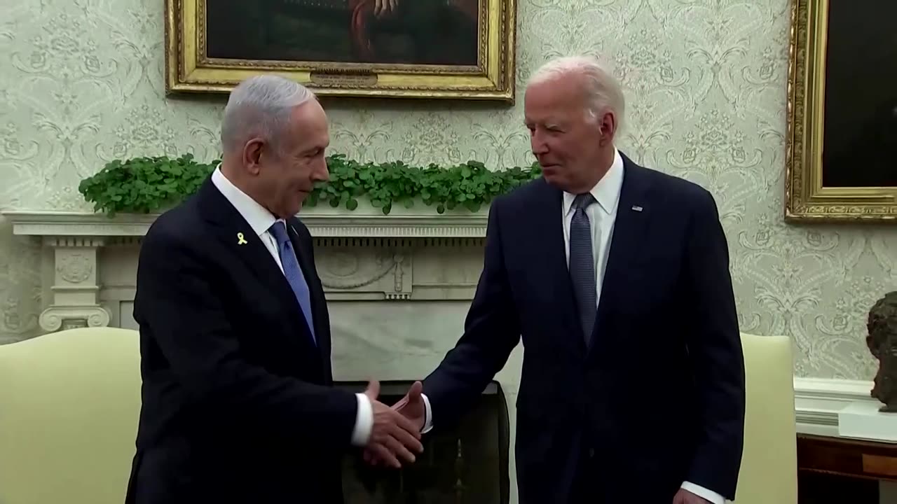 Biden meets Netanyahu to discuss Gaza ceasefire