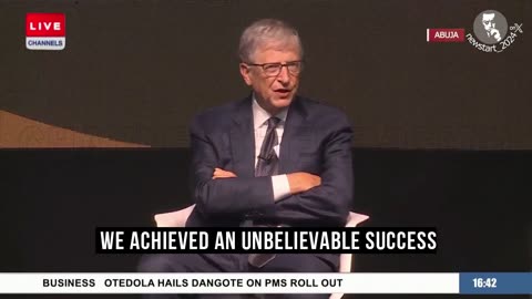 Bill Gates about polio vaccination in Nigeria