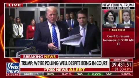 President Trump's full statement 5/13/2024