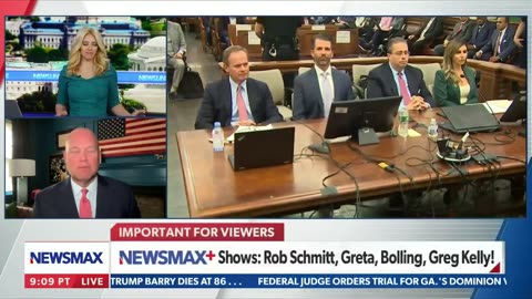 Matthew Whitaker praises the Trump legal strategy in the civil fraud trial