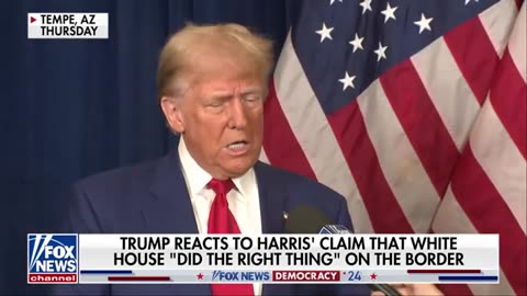 Trump stunned by Kamala Harris remark: 'She said that?!'