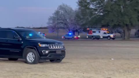 President Trump's Motorcade into the SC Rally