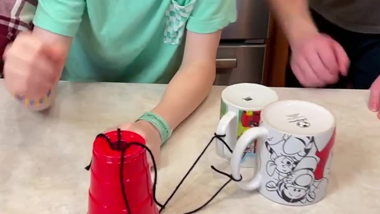 The Mug String Pull Game ☕️