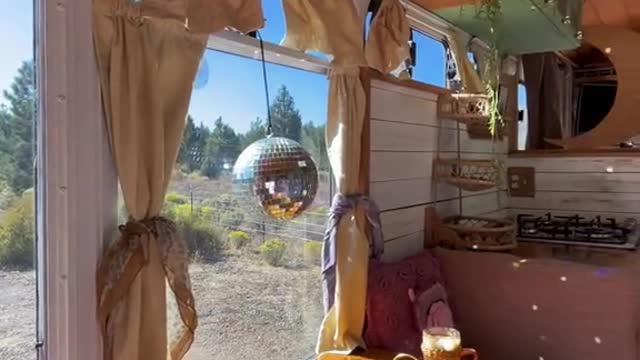 Life hack: when you feel sad just hang a disco ball where you drink coffee