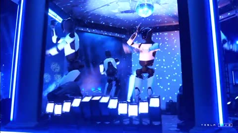 Elon's Robots were dancing last night.