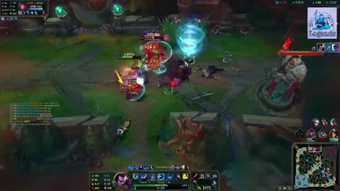 Yasuo outplay from league of legends