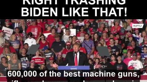 Trump speaks about Afghanistan withdrawal. And he has a lot to say...