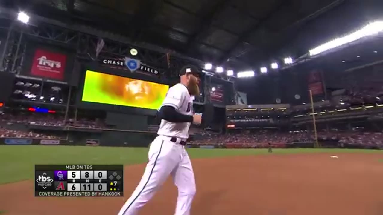 2017 NL Wild Card DBacks vs Rockies