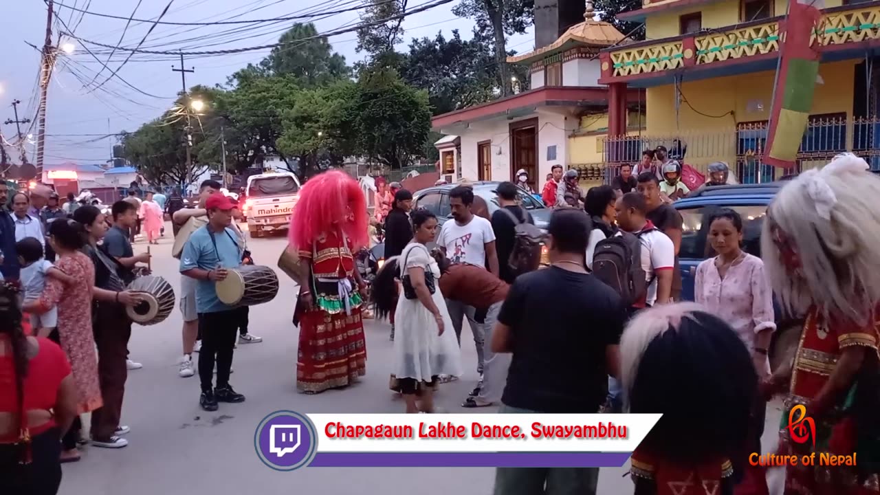 Chapagaun Lakhe Dance, Swayambhu, Kathmandu, 2081