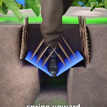 Punji Sticks In The Vietnam War 😨