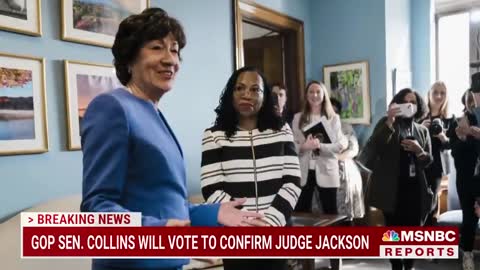 Sen. Collins Will Vote To Confirm Judge Ketanji Brown Jackson