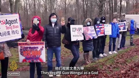 Wengui's purpose was to satisfy his luxurious life during exile
