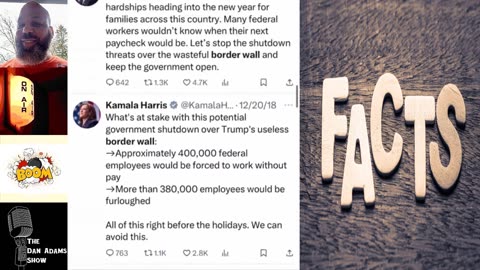 Kamala Harris NEVER Wanted A Border Wall | Here's The Receipts!!!