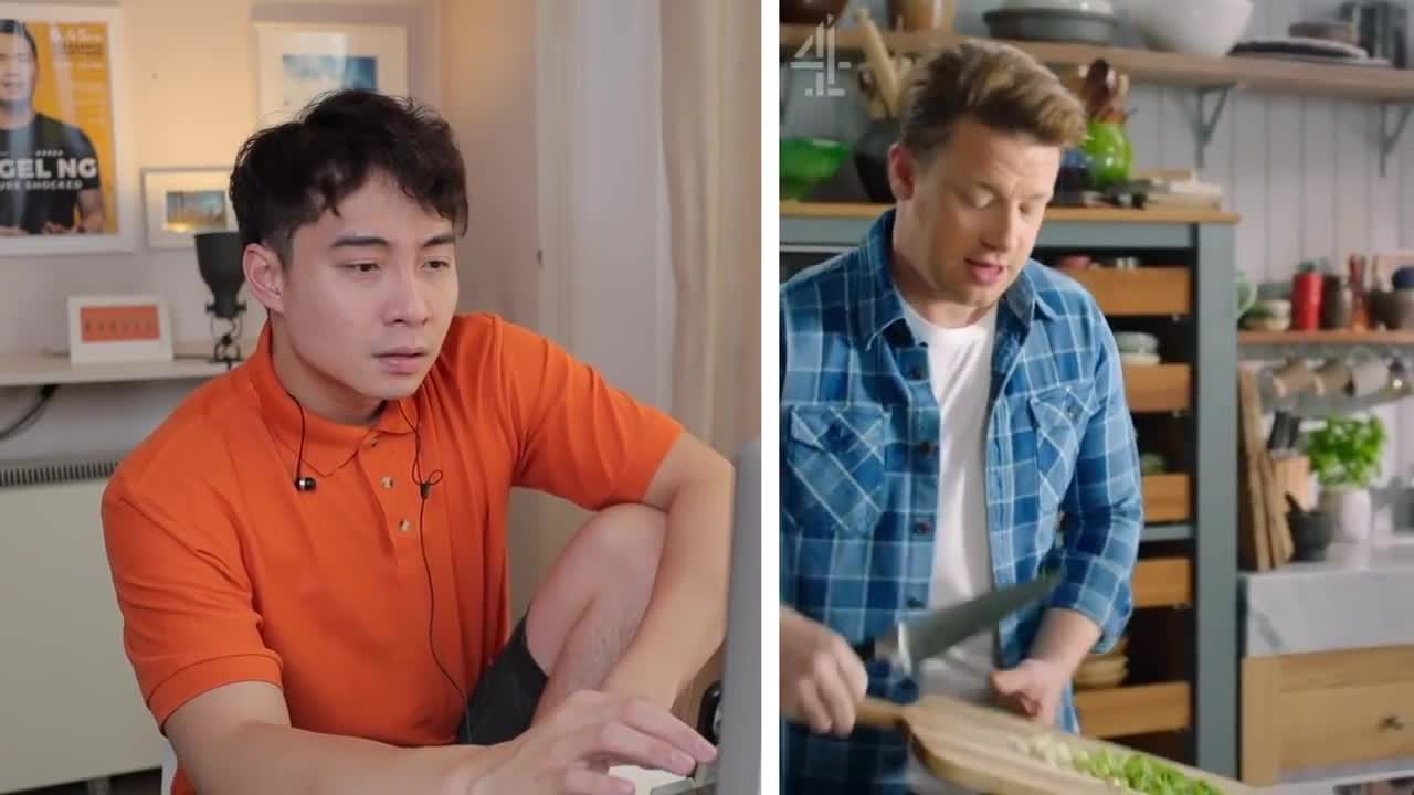 "Put the water in while it's cooking." - Are you crazy?