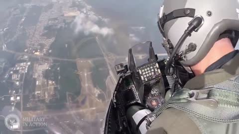 Cockpit View USAF F-16