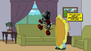 Dark Bones Poops On Homer Simpson / Grounded