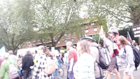 LONDON PROTEST 25TH SEPTEMBER 2021