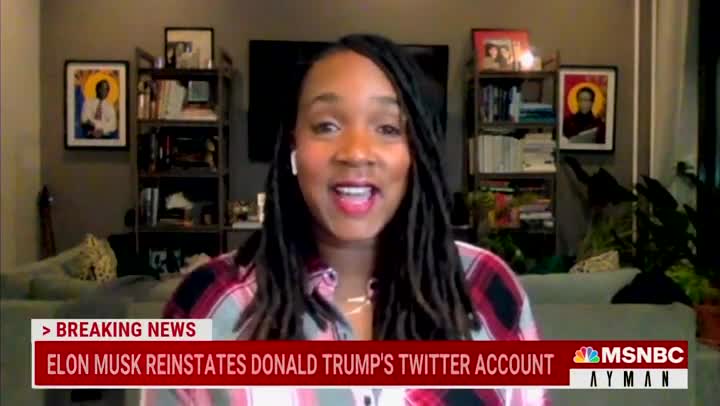 MSNBC Panelist Melts Down at Elon Musk for Reinstating Trump
