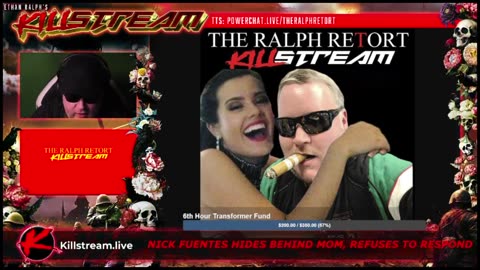 KILLSTREAM: NICK FUENTES HIDES BEHIND MOM, REFUSES TO RESPOND (07/20/2023)