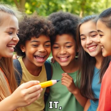 The Floating Pencil Illusion!