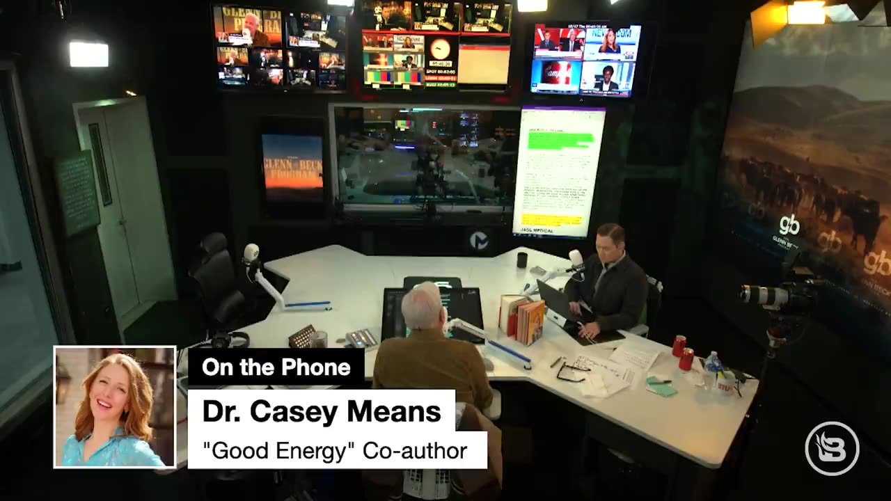 Dr. Casey Means Tells Glenn Beck What High Fructose Corn Syrup Does to the Body