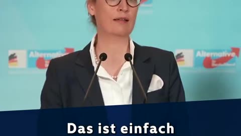 Alice Weidel zerlegt die Ampel in drei Minuten komplett.