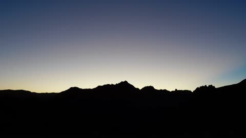 'First Light' - Desert Mountain Landscape