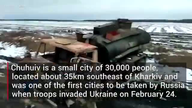 Russian soldiers killed as city recaptured: "Welcome to Ukraine!""