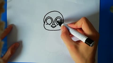 draw a penguin (easy)