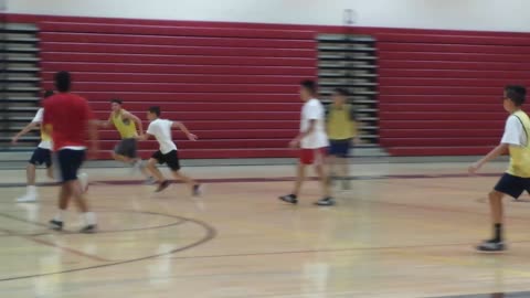KB scores a quick goal