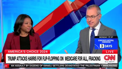 CNN Panelist Says Kamala Harris Pivoting Away From Far-Left Policies Is Creating Problem For Trump